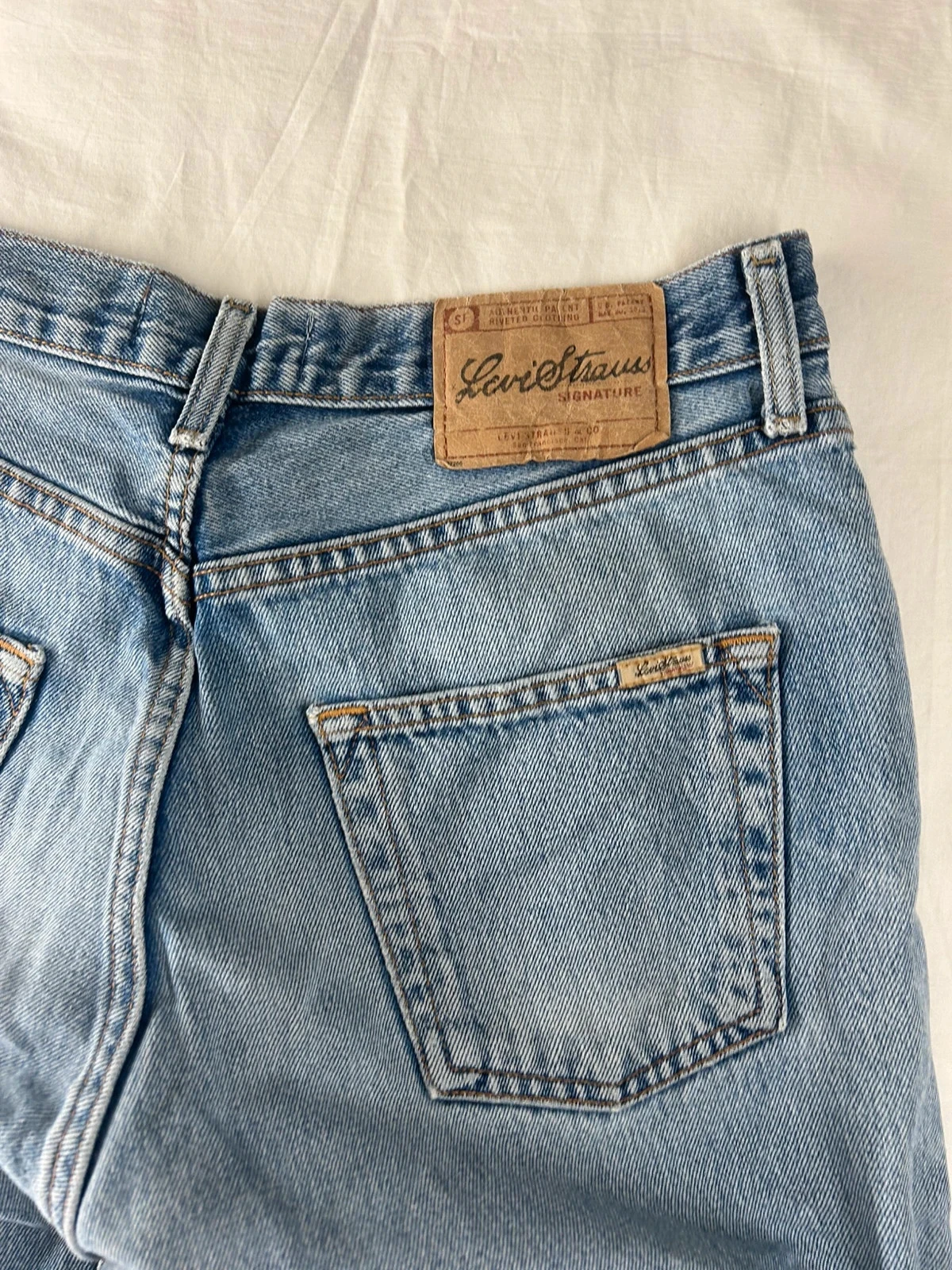 Lichte blauwe rechte jeans signature levi´s strauss w32 l34 – photo 18